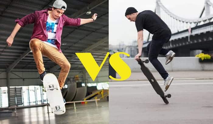 Skateboard vs Longboard