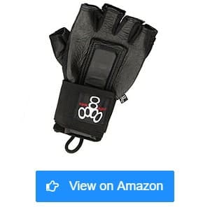 Vgo.. Junior Half-Finger Breathable Skateboarding Gloves Outdoor Gloves with Anti-Abrasion Padding Palm Blue&Red, SL3105-J 