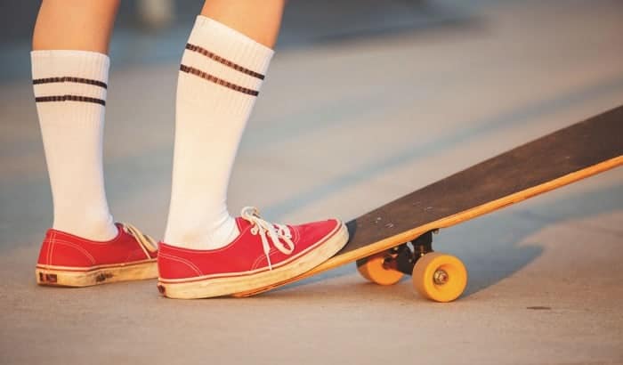 Women Keep Warm Soft Cotton  Sport Sock Skateboard Sock Comfortable Socks 