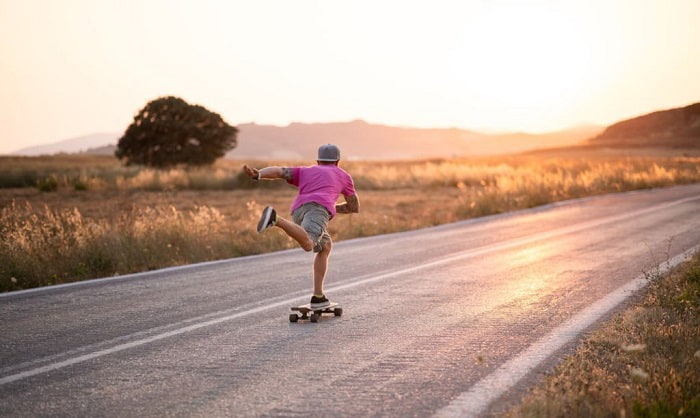 how long does it take to skateboard 3 miles