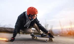 how to look cool wearing a skateboard helmet