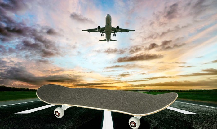 Can You Bring a Skateboard a Plane? And How?