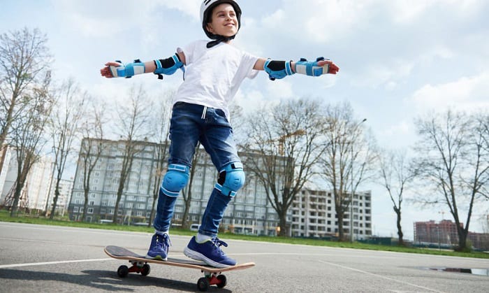Maple Deck Concave Cruiser Trick Skateboard Blank Skateboard for Kids Teens & Adults JWBOSS Skateboards for Beginners 