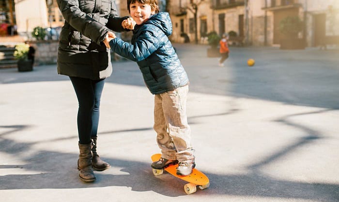 children-skateboarding