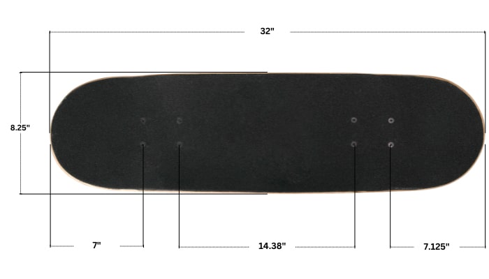 Lav en snemand bluse deadline 8.25 Skateboard Dimensions - All You Need to Know