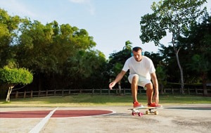 skateboard-up-a-curb
