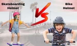 skateboarding helmet vs bike helmet