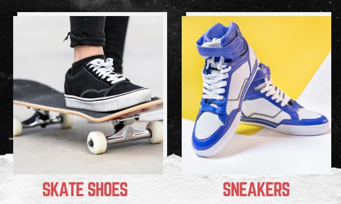 skate shoes vs sneakers