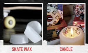 skate wax vs candle