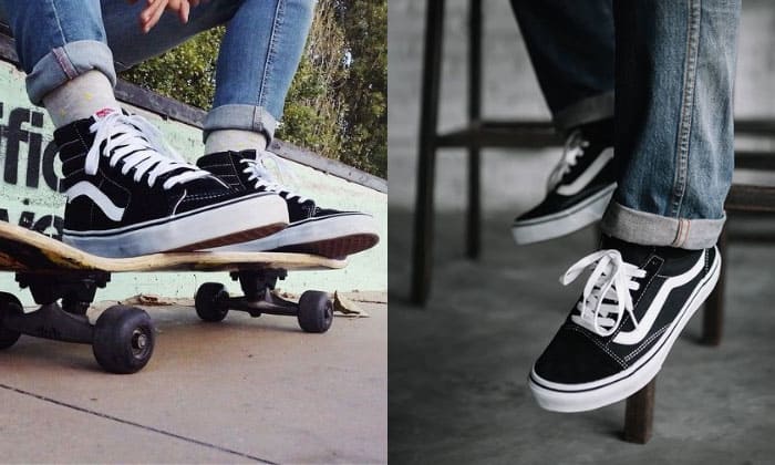 Difference between old skool and old skool pro clearance