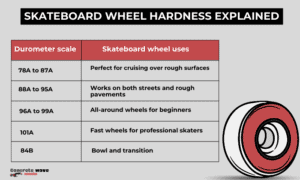 skateboard wheel hardness explained