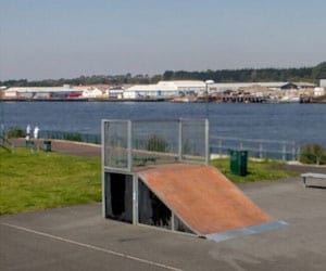 small-skateboard-ramp