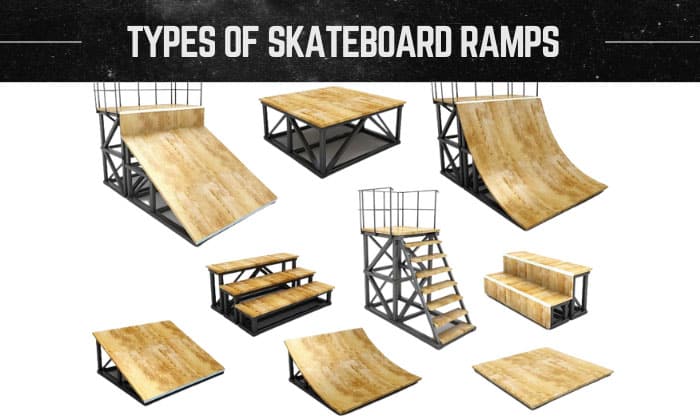 types of skateboard ramps