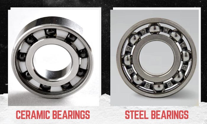 ceramic vs steel skateboard bearings