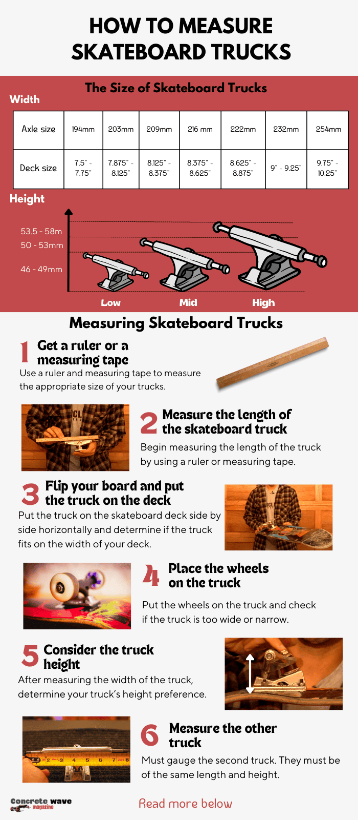 Measure-Skateboard-Trucks